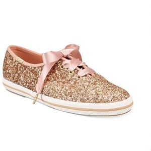 Keds for Kate Spade Glitter Lace-Up Sneak (used)